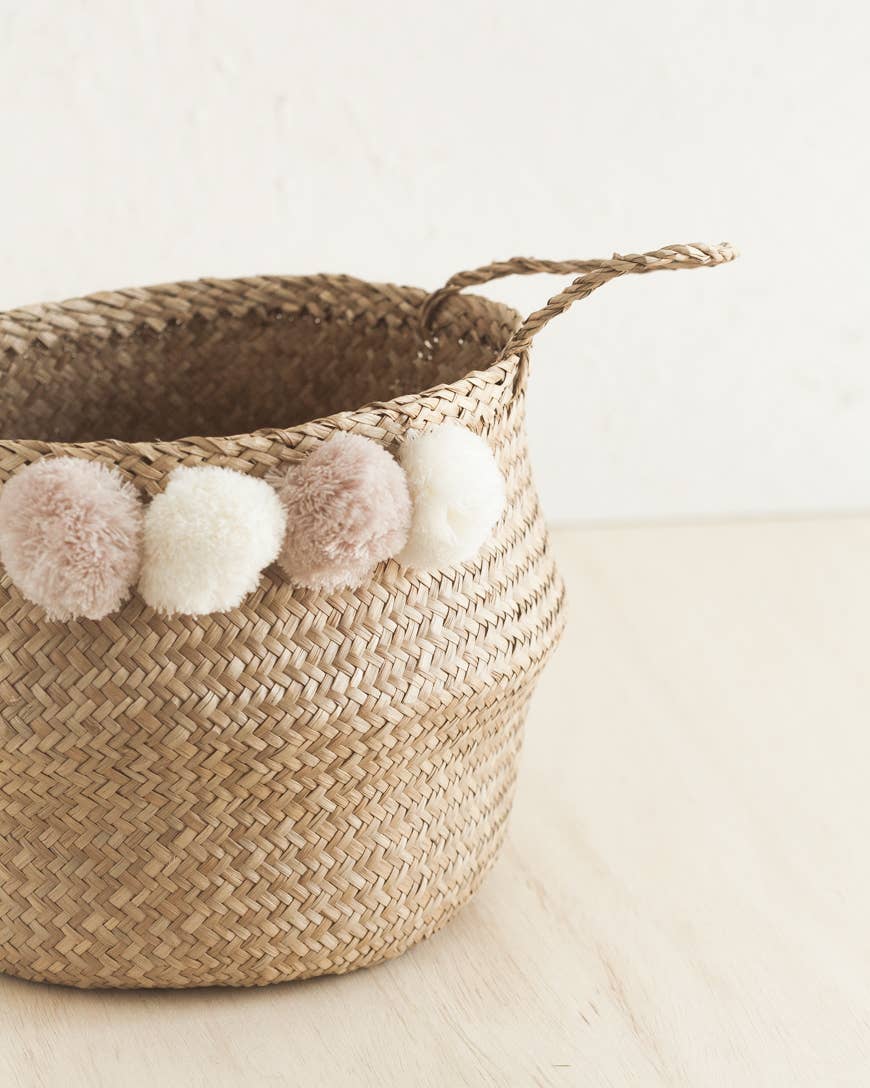 Sweet Pea Belly Baskets: Large